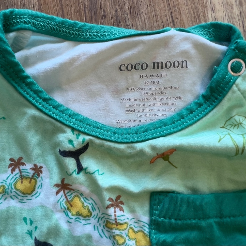 Coco Moon Hawaii Tropical Print Romper - Picture 3 of 3